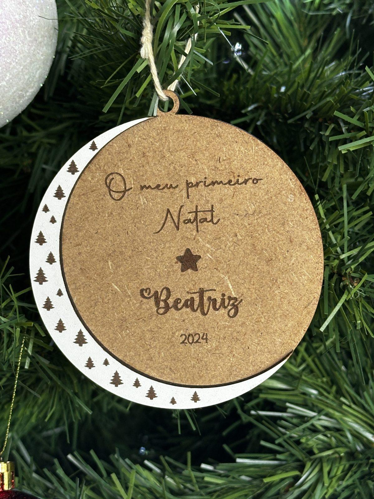 Bola de natal "O meu primeiro natal" 3 Bola de natal "O meu primeiro natal" - Image 3