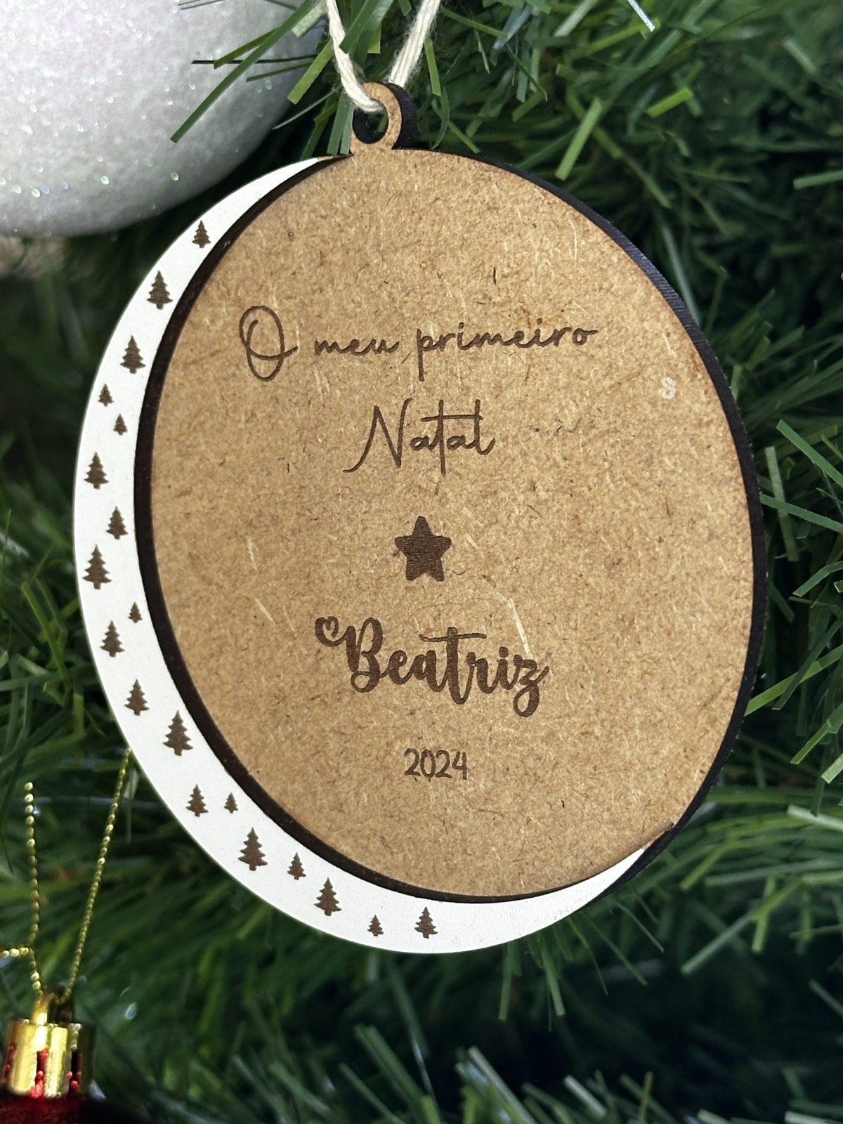 Bola de natal "O meu primeiro natal" 2 Bola de natal "O meu primeiro natal" - Image 2