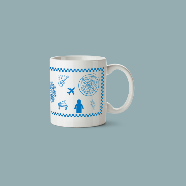 Caneca Icones 1 Lado