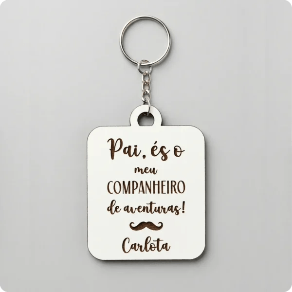 Porta-chaves dia do pai