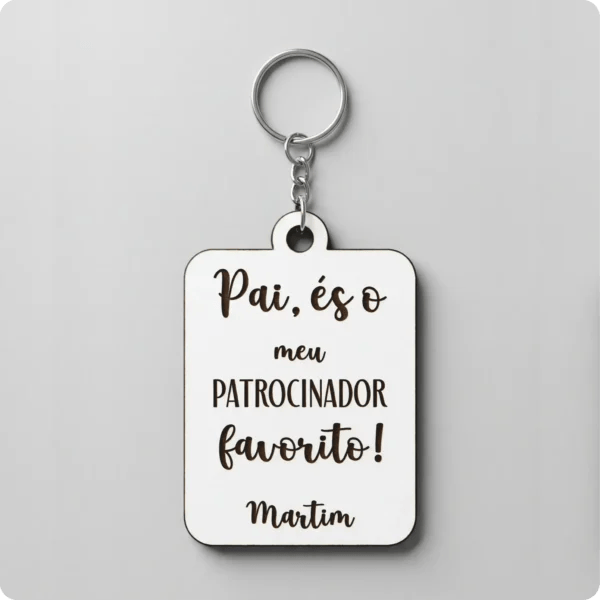 Porta-chaves dia do pai